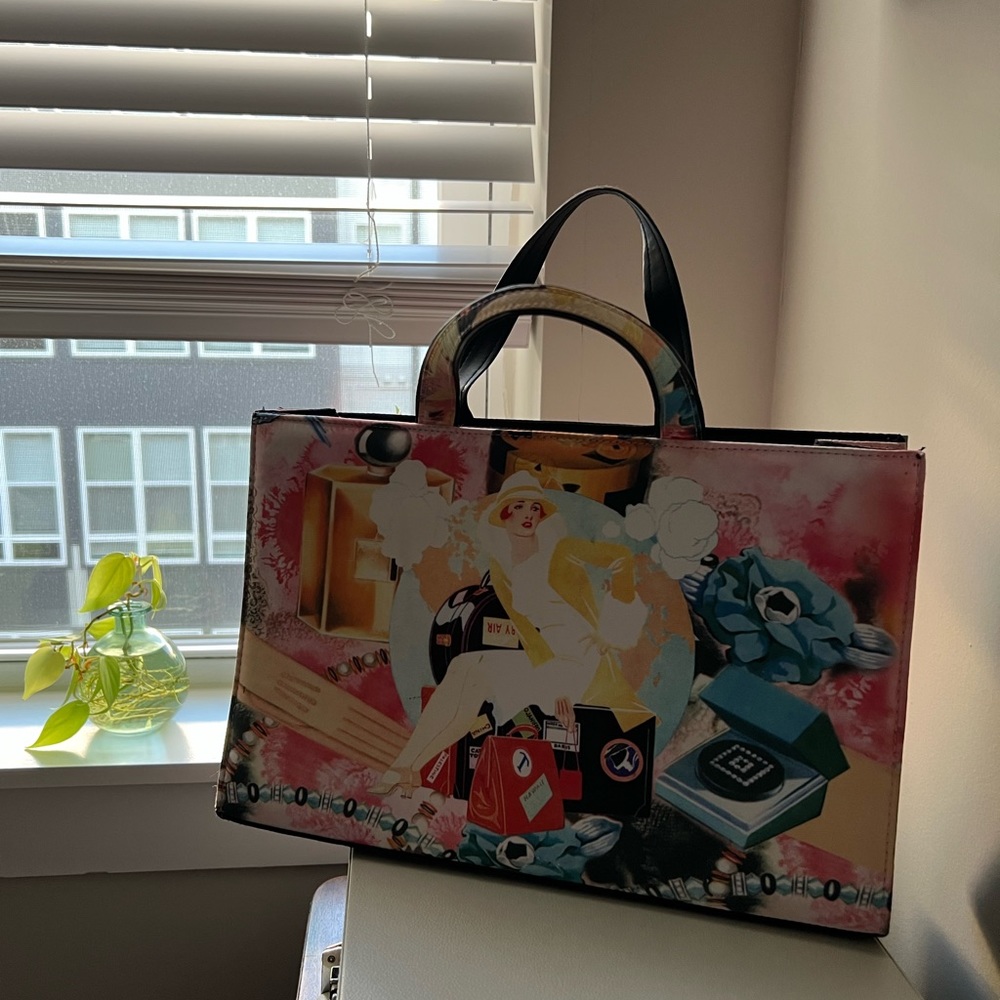 Vintage Designer Parisian Shoulder Bag
